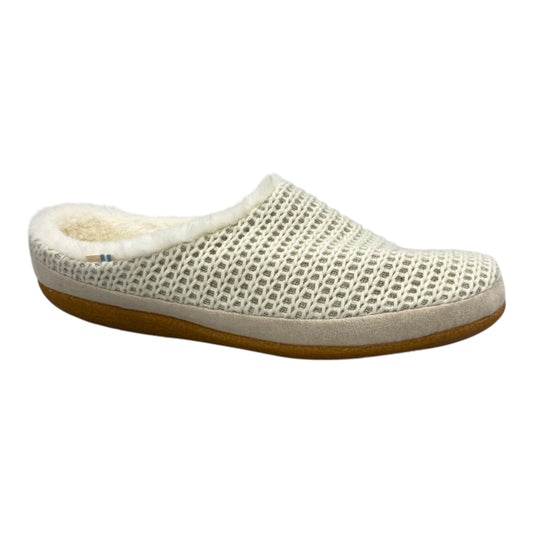 Slippers By Toms In Cream, Size:8