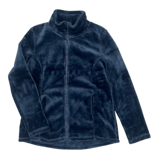 Jacket Fleece By Clothes Mentor In Blue, Size:L