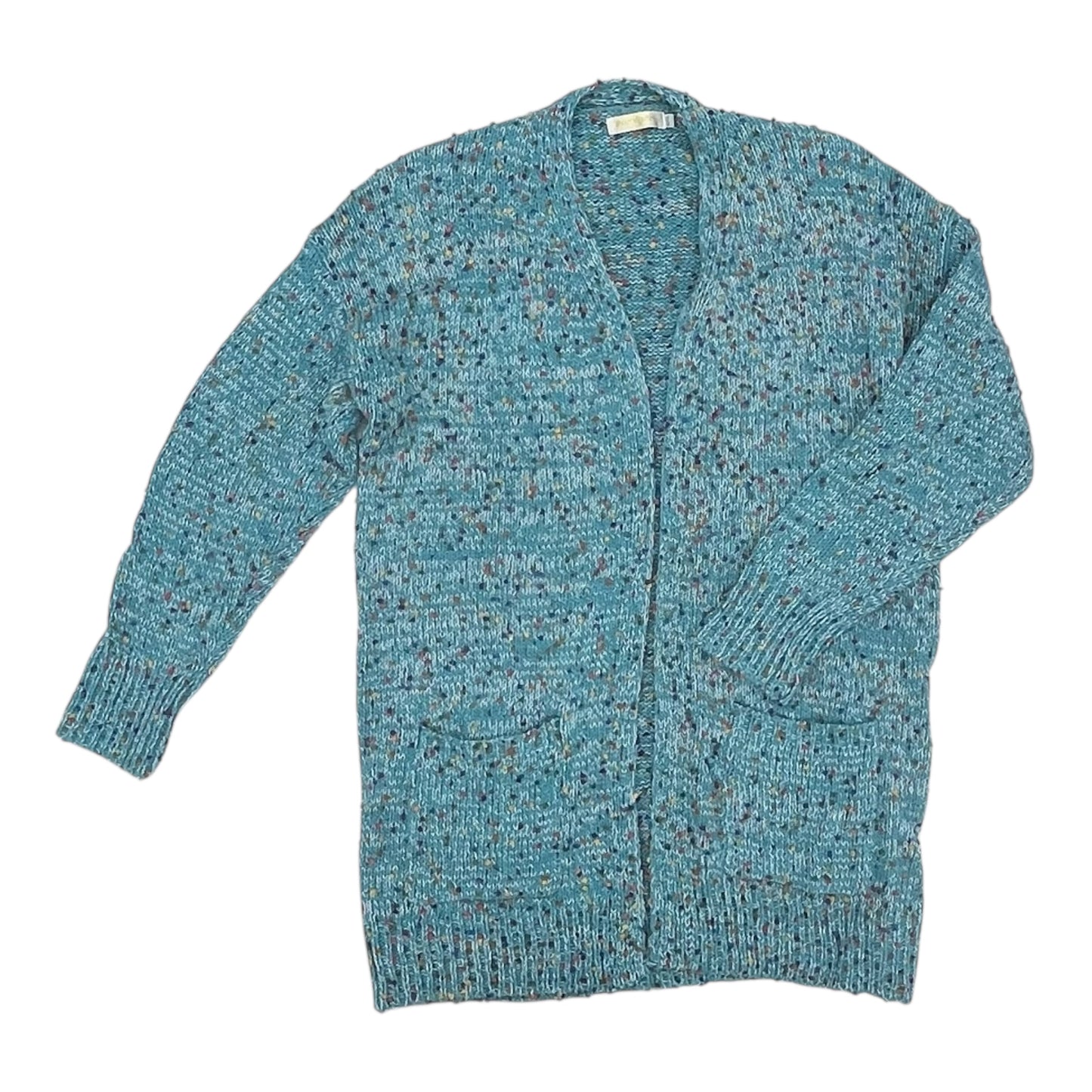 Sweater Cardigan By Clothes Mentor In Blue, Size:Xl