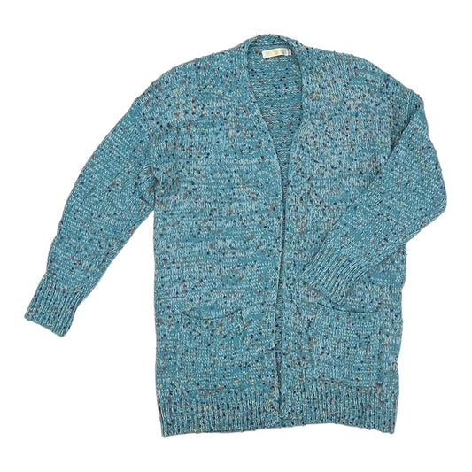 Sweater Cardigan By Clothes Mentor In Blue, Size:Xl