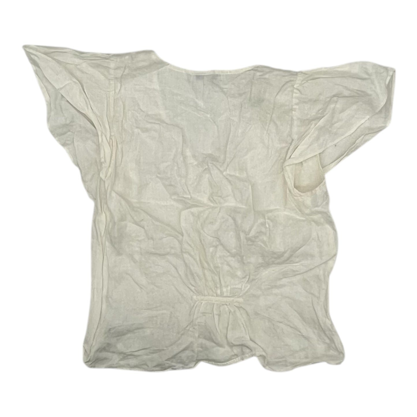 Blouse Ss By Madewell In Cream, Size:Xs