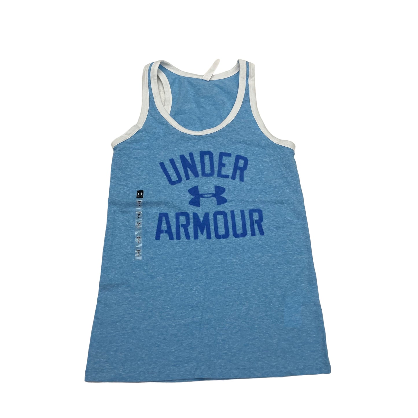 BLUE ATHLETIC TANK TOP by UNDER ARMOUR Size:S