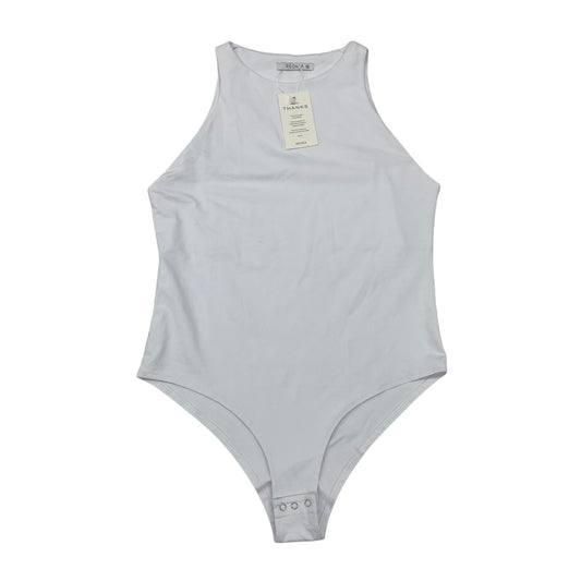 WHITE BODYSUIT by CLOTHES MENTOR Size:XL