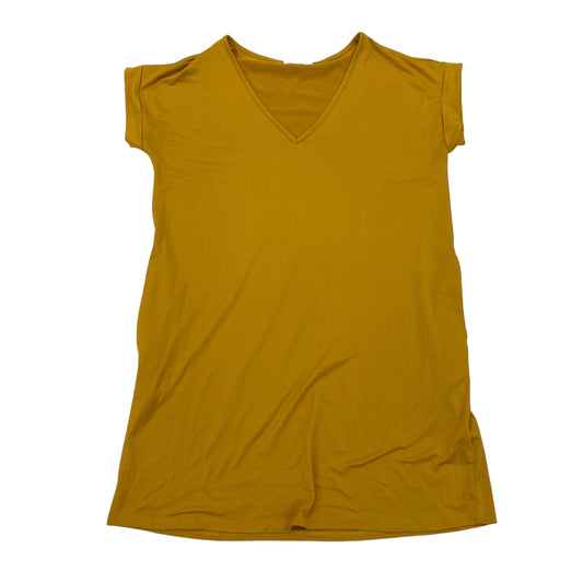 YELLOW DRESS CASUAL SHORT by ENTRO Size:S