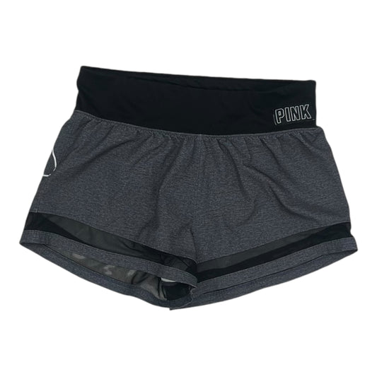 Athletic Shorts By Pink In Black & Grey, Size:M