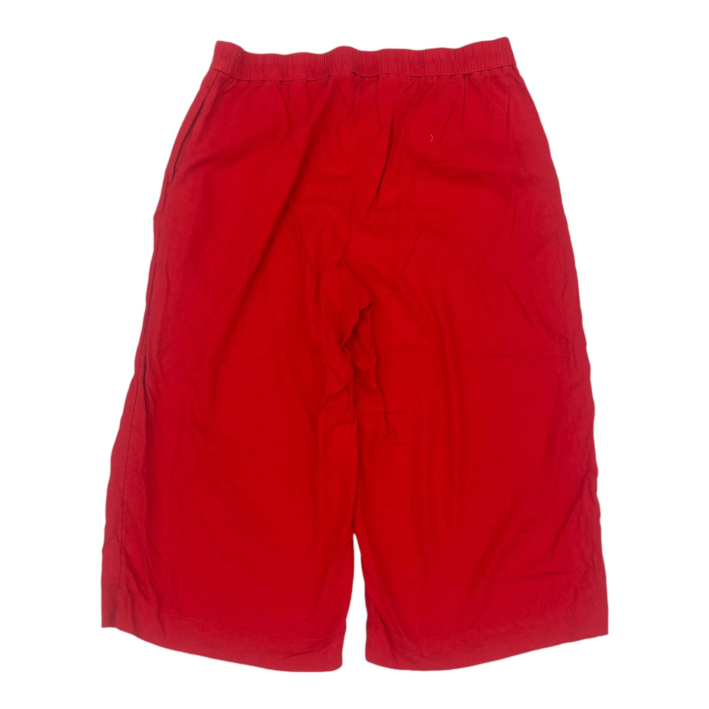 Pants Cropped By A New Day In Red, Size:Xxxl