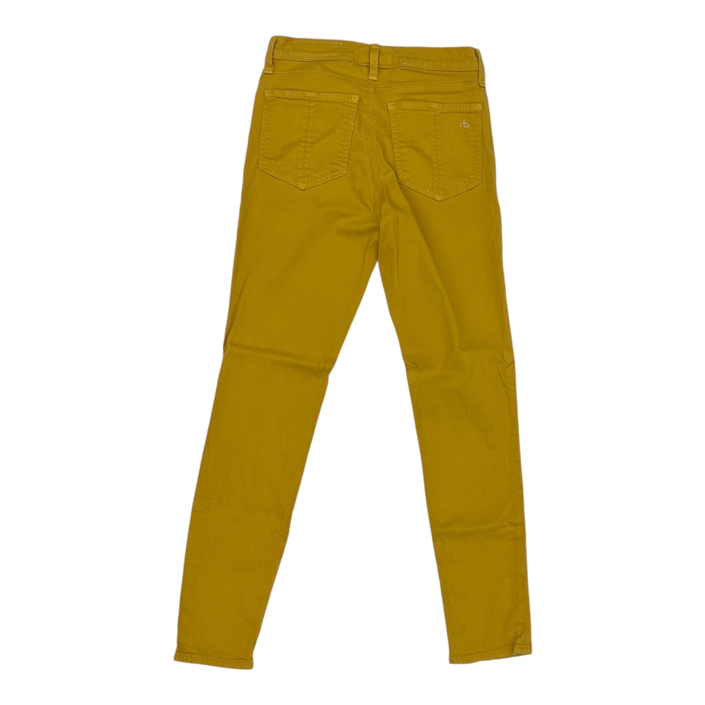 Jeans Skinny By Rag & Bones Jeans In Yellow, Size:6