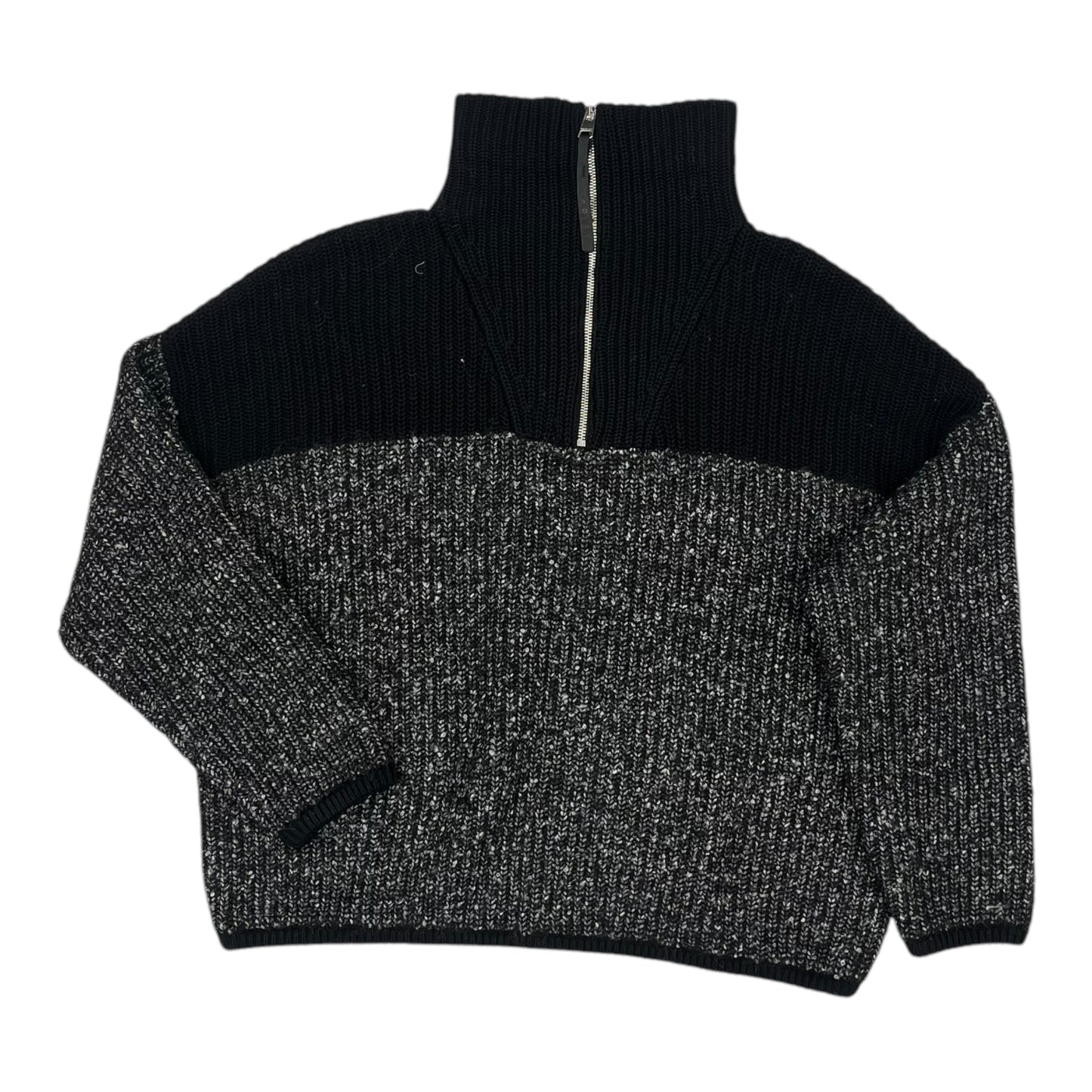 Sweater By Varley In Black & Grey, Size:M