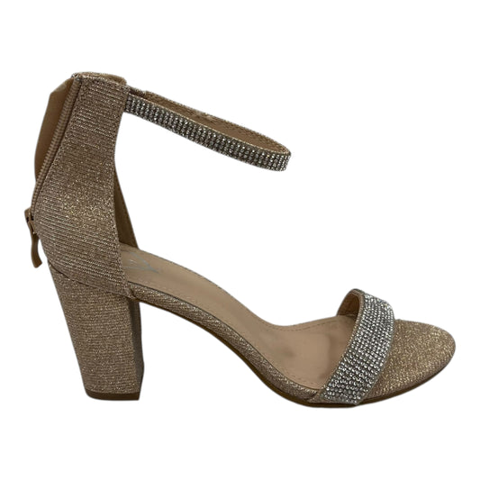 Shoes Heels Block By Windsor In Tan, Size:8