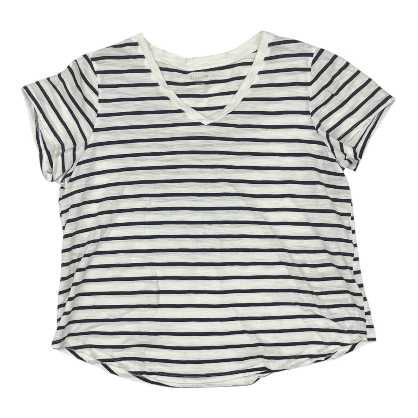 Top Ss By Old Navy In Blue & White, Size:L