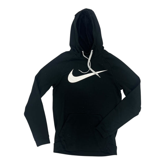 Athletic Sweatshirt Hoodie By Nike Apparel In Black, Size:S