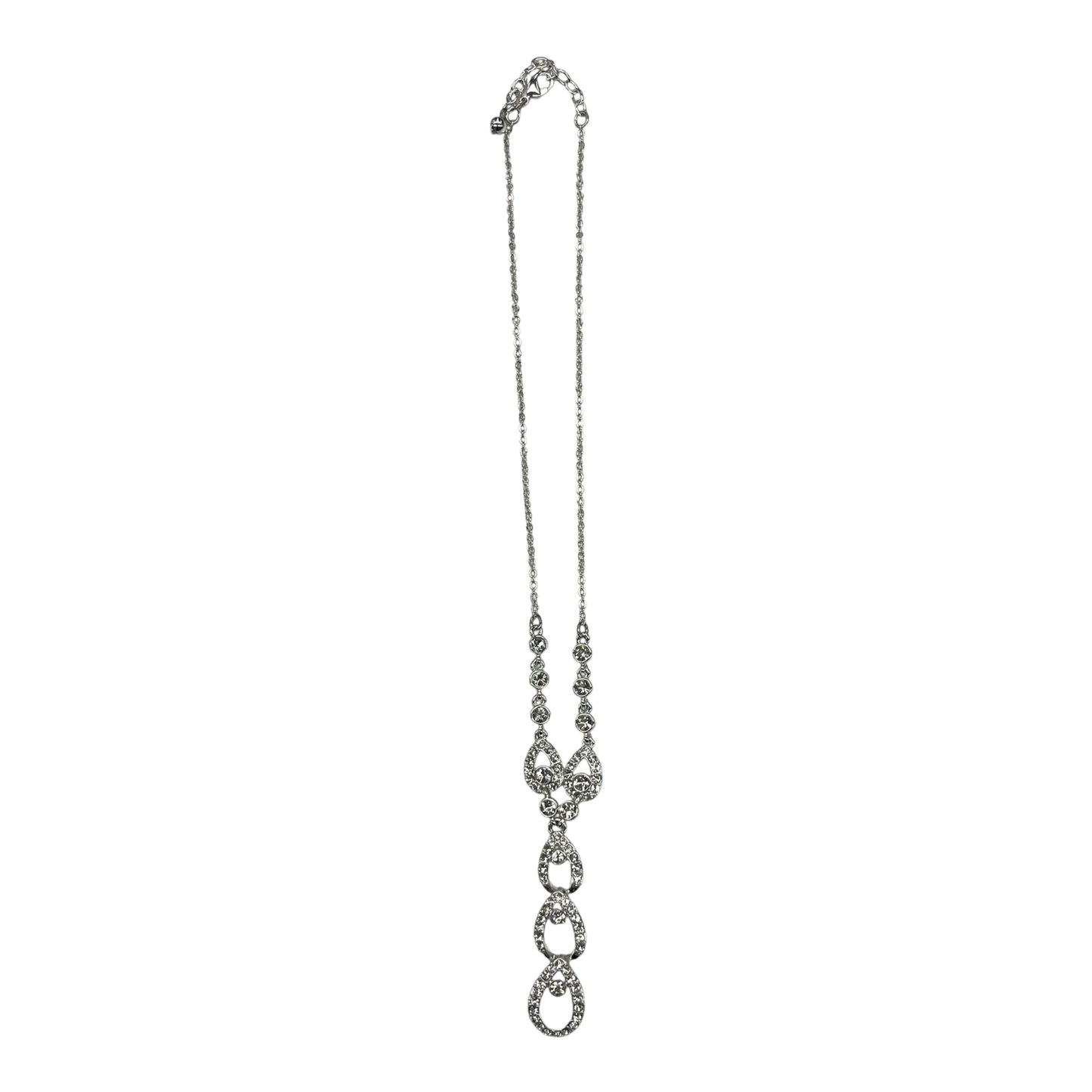 NECKLACE LARIAT & Y-DROP by    CLOTHES MENTOR In SILVER