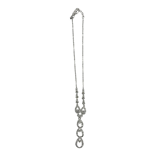 NECKLACE LARIAT & Y-DROP by    CLOTHES MENTOR In SILVER