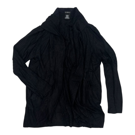 Sweater Cardigan By Clothes Mentor In Black, Size:Xxl
