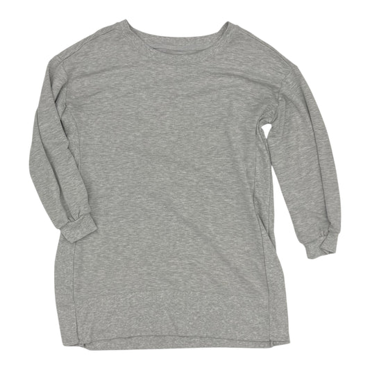 Tunic Ls By The Sweatshirt Project In Grey, Size:L