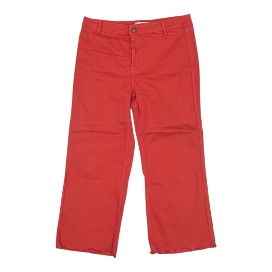 Jeans Straight By Vineyard Vines In Coral, Size:12