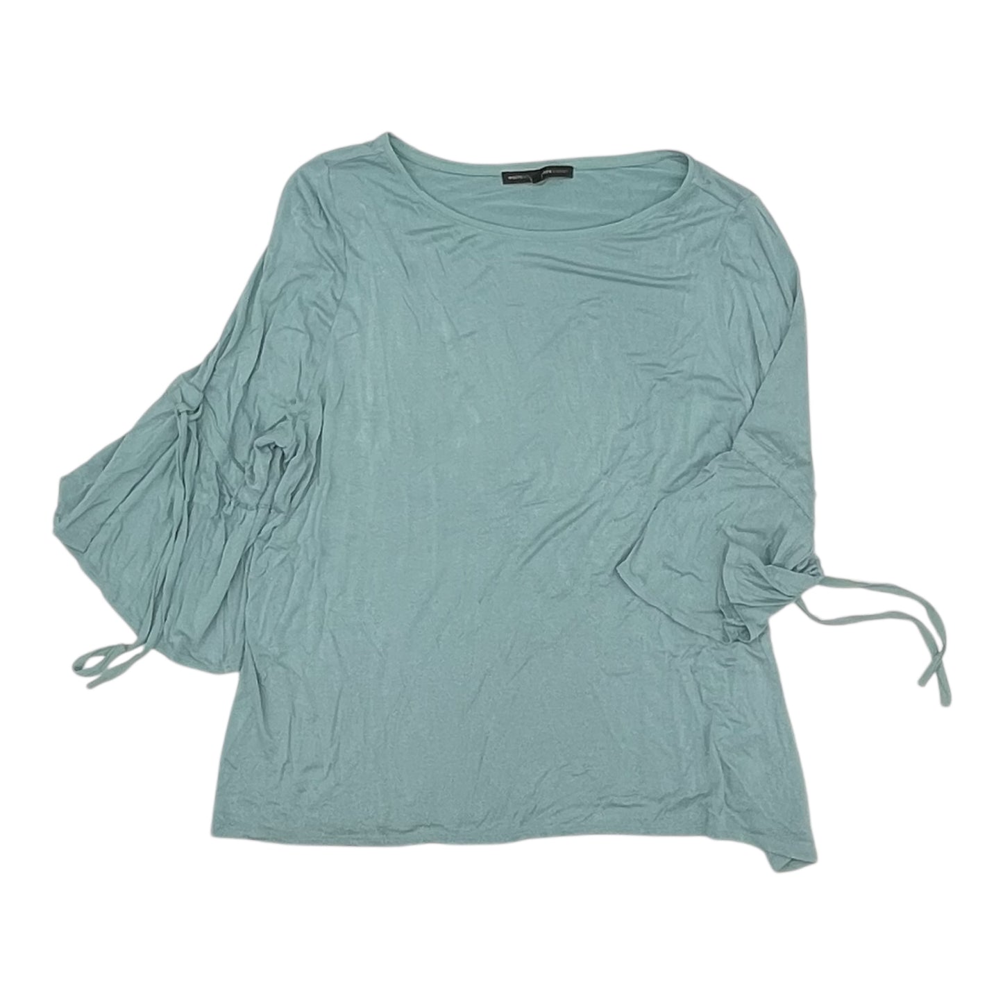 Top Ls By White House Black Market In Blue, Size:3X