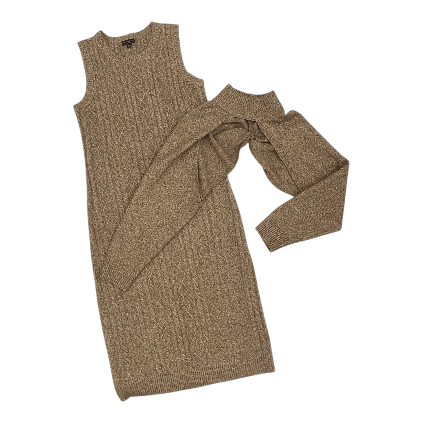 Dress Set 2Pc By Current Air In Brown, Size:L