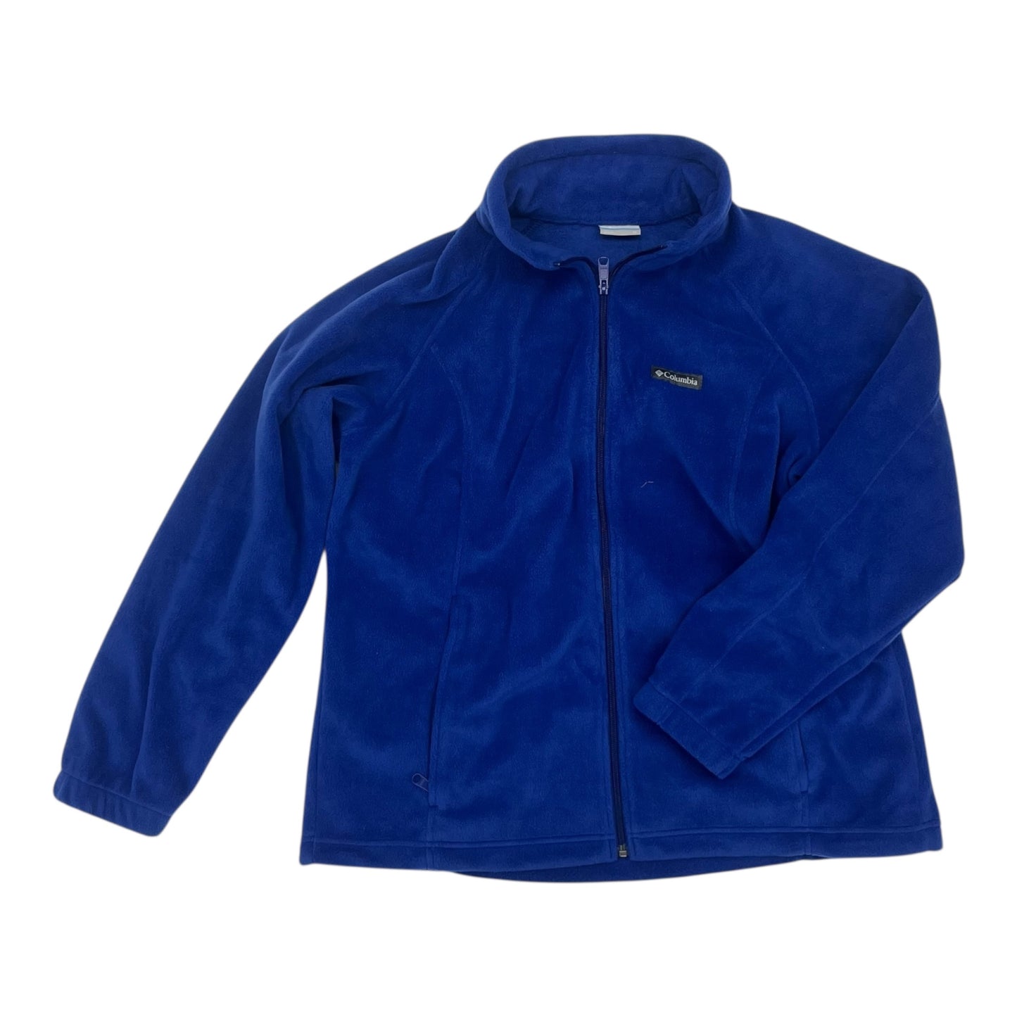 Athletic Jacket By Columbia In Blue, Size:1X