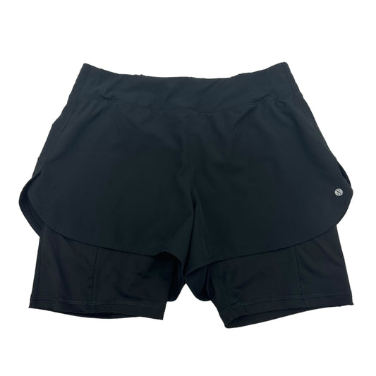 BLACK ATHLETIC SHORTS by LAYER 8, SIZE: M