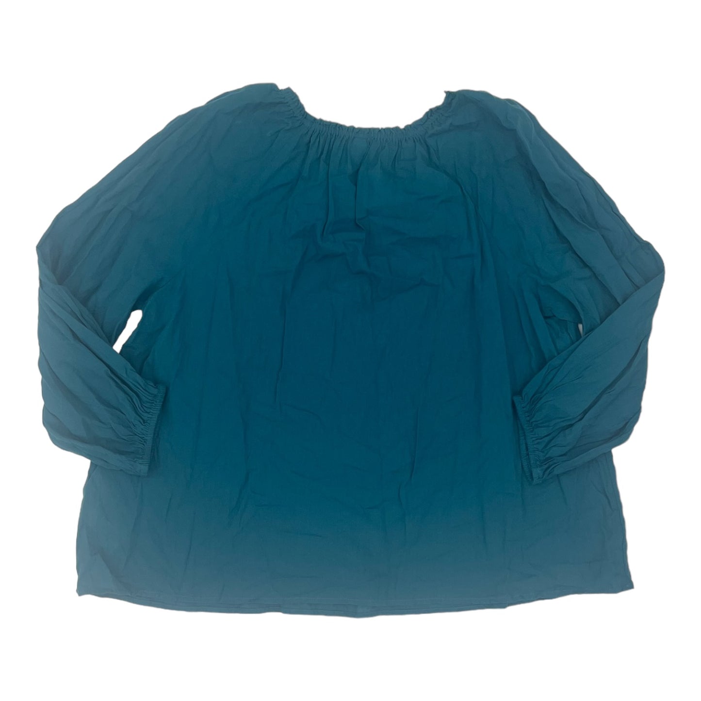 TEAL OLD NAVY TOP LS, Size XXL