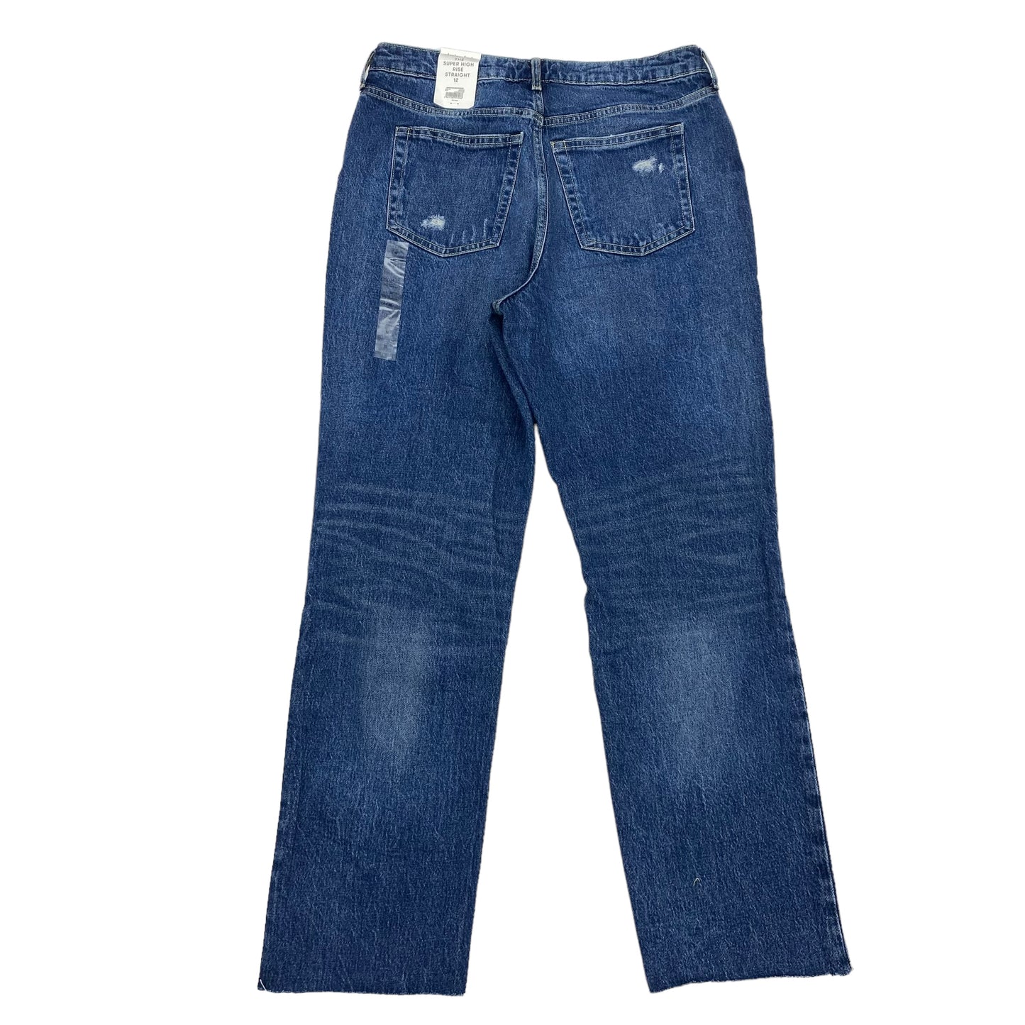 BLUE DENIM JEANS STRAIGHT by FREE ASSEMBLY Size:12