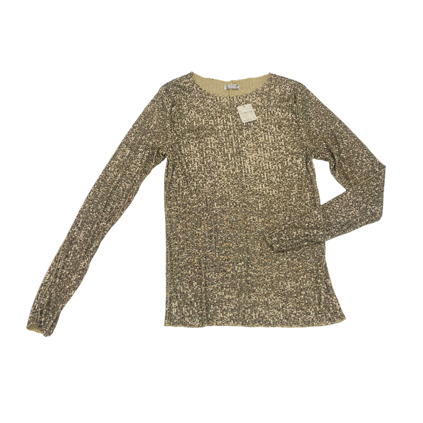 Top Ls By Free People In Gold, Size:L