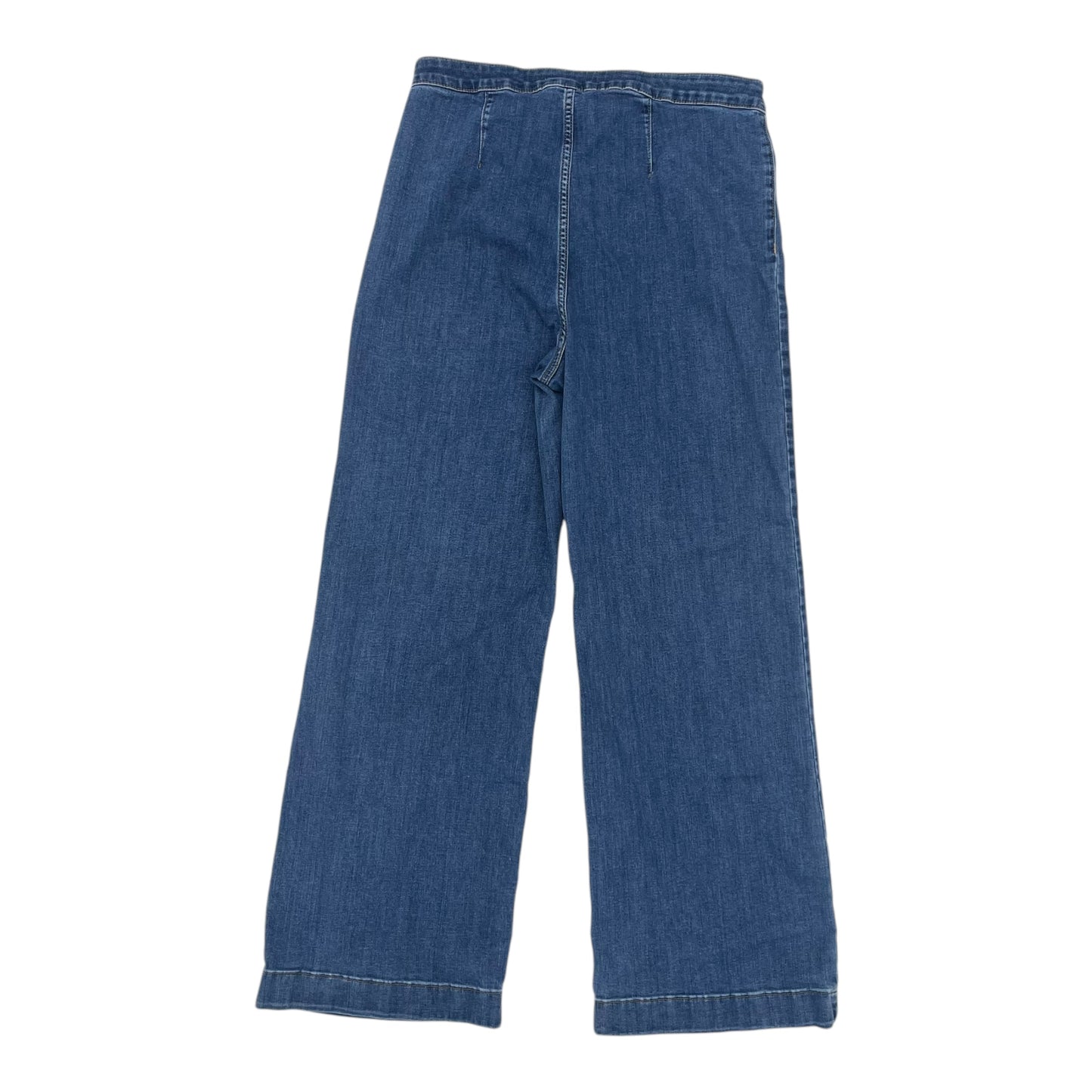 Jeans Straight By Lc Lauren Conrad In Blue Denim, Size:16
