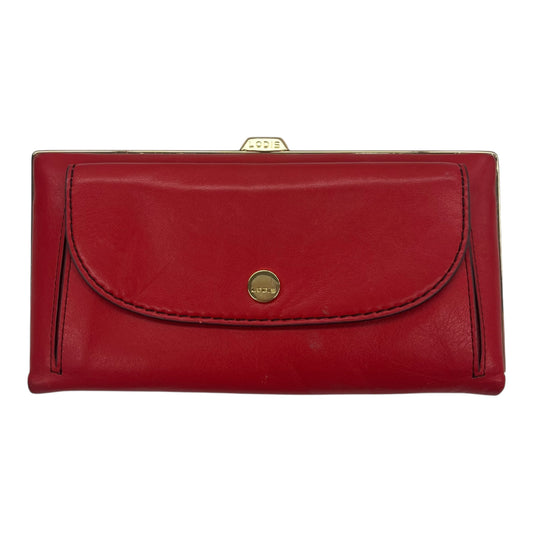Wallet By Lodis In Red, Size:Large