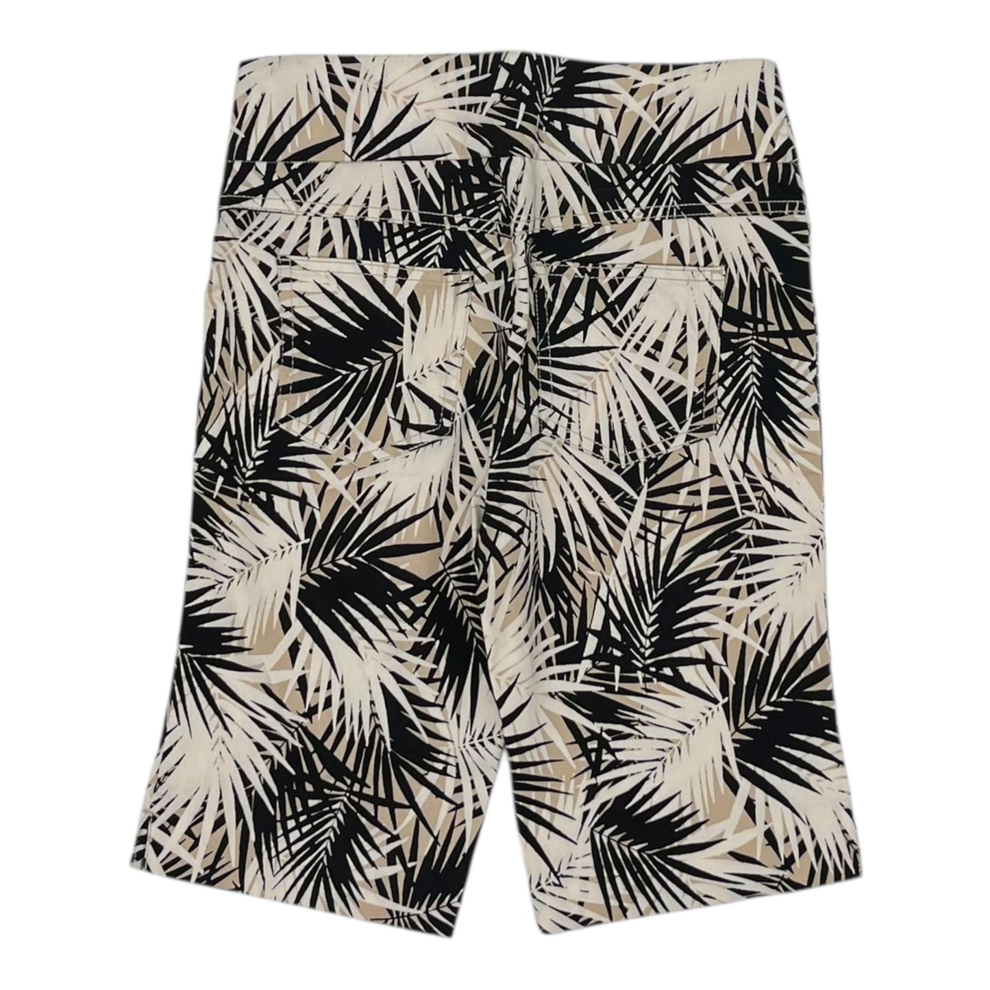 Shorts By Ruby Rd In Black & Tan, Size:6