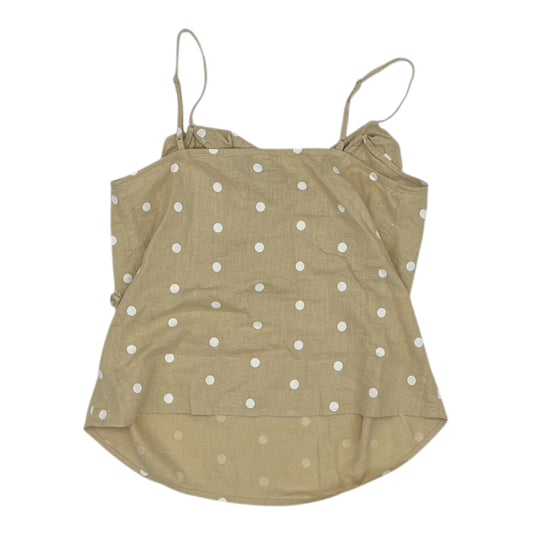 Top Sleeveless By Old Navy In Tan, Size:Xs