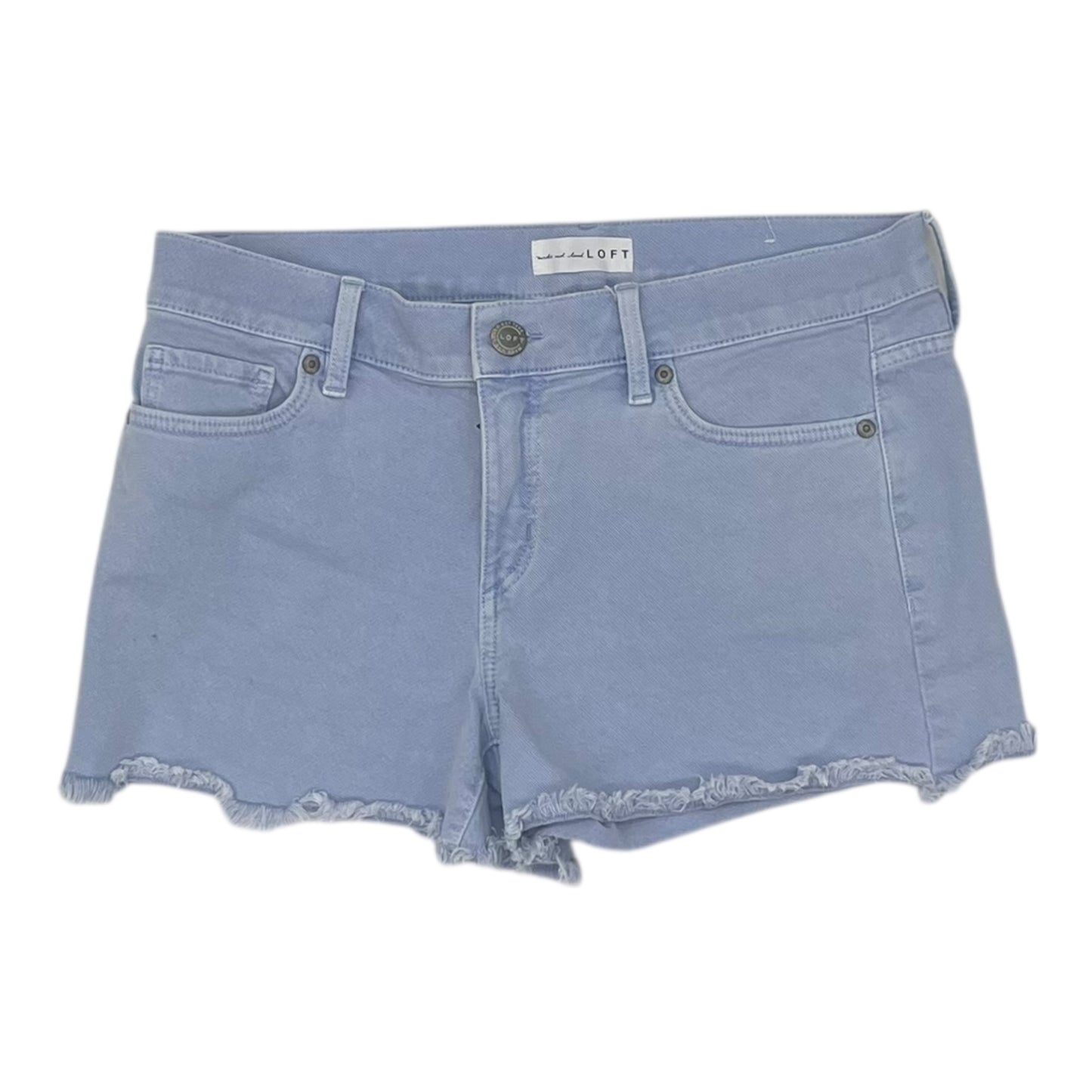 Shorts By Loft In Blue Denim, Size:6