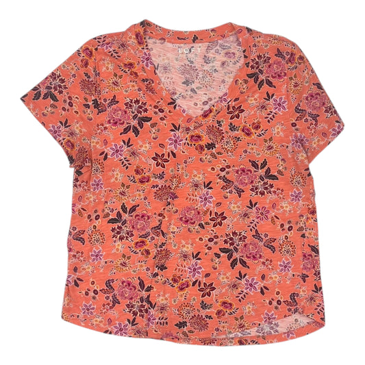 Top Ss By Loft In Orange, Size:Xl
