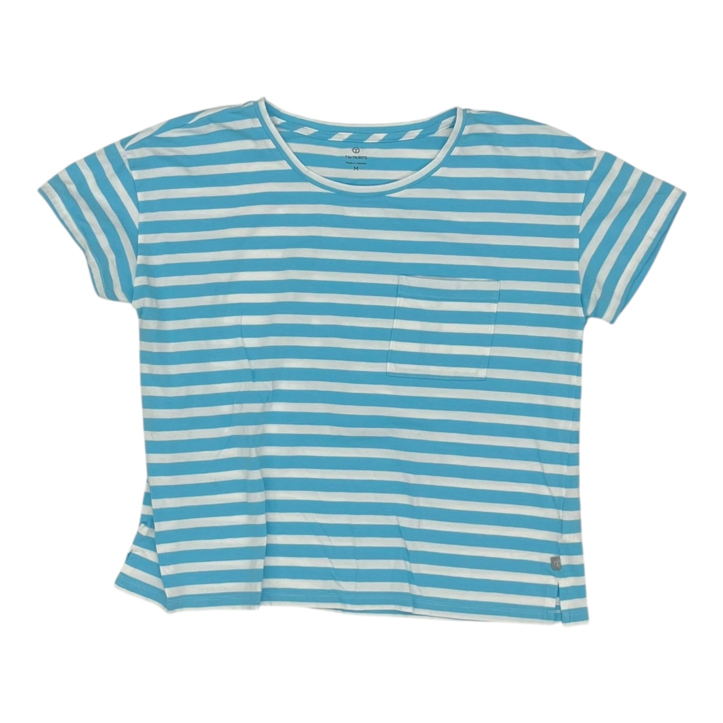 Top Ss By Talbots In Blue & White, Size:M