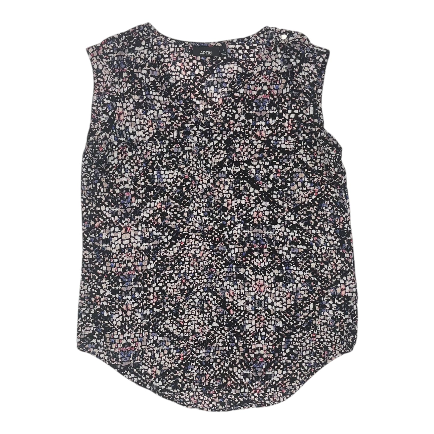 Blouse Ss By Apt 9 In Black, Size:S