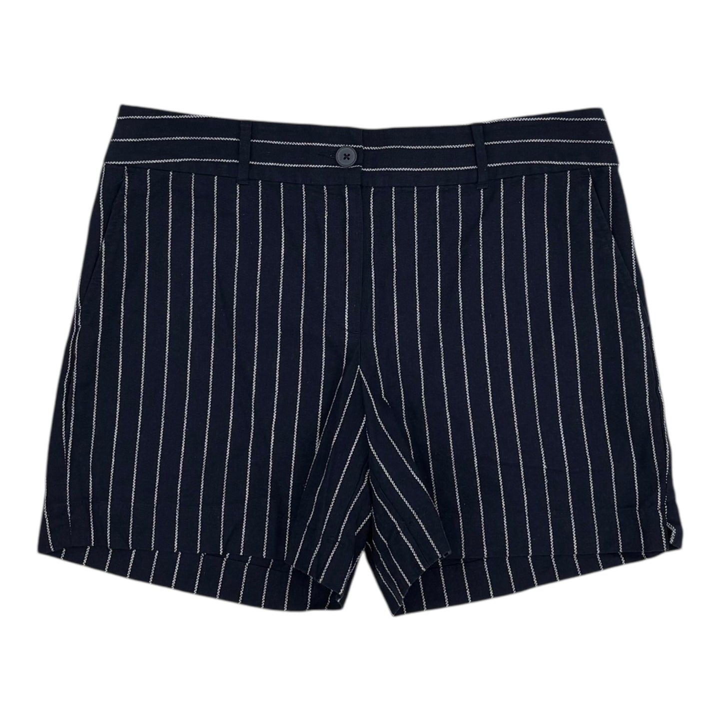 Shorts By Loft In Blue & White, Size:8