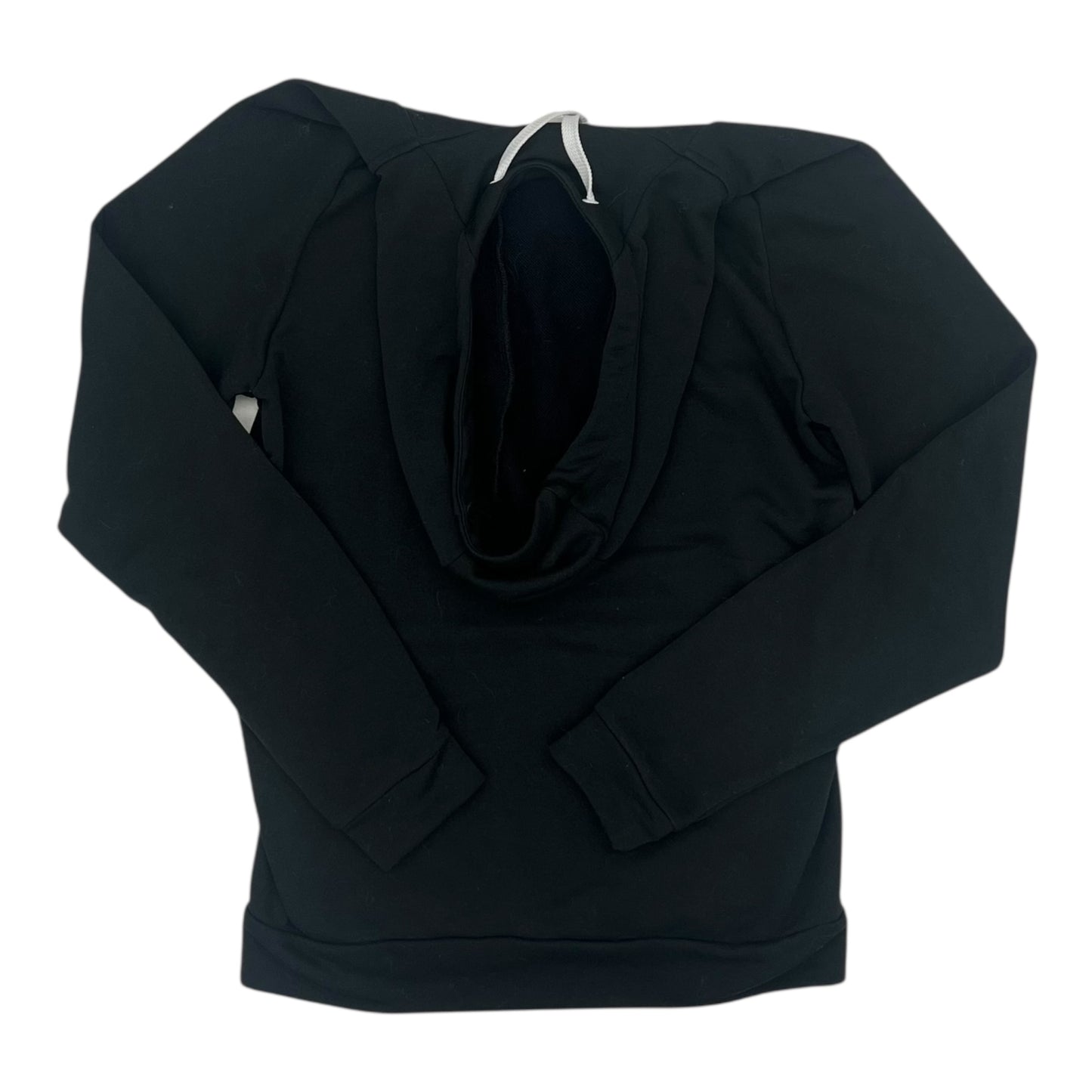 Athletic Sweatshirt Hoodie By Nike Apparel In Black, Size:S