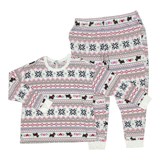 Pajamas 2Pc By Joyspun In White, Size:Xl