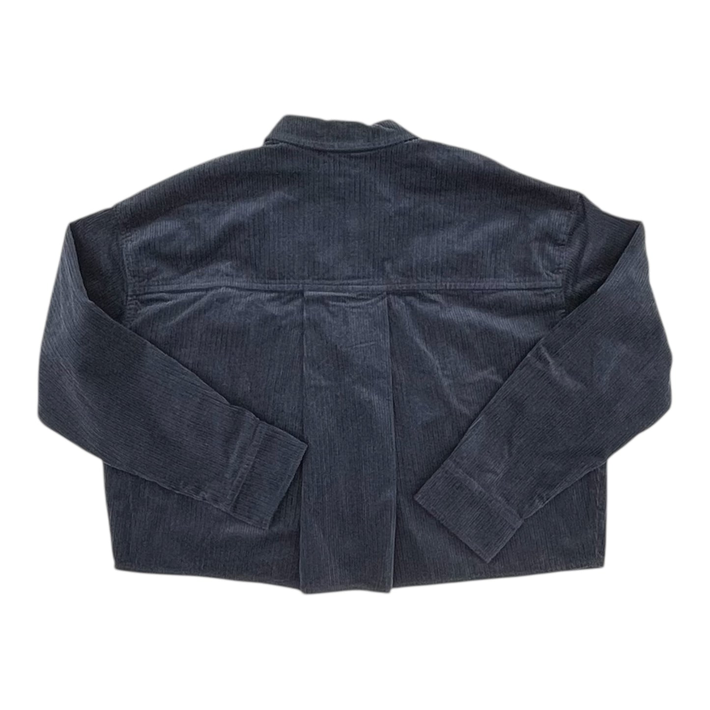 Jacket Shirt By Madewell In Blue, Size:M