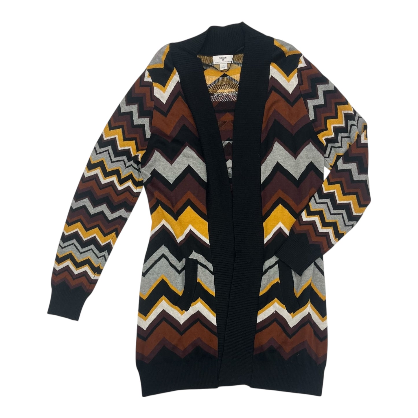 Sweater Cardigan By Missoni For Target In Multi, Size:L