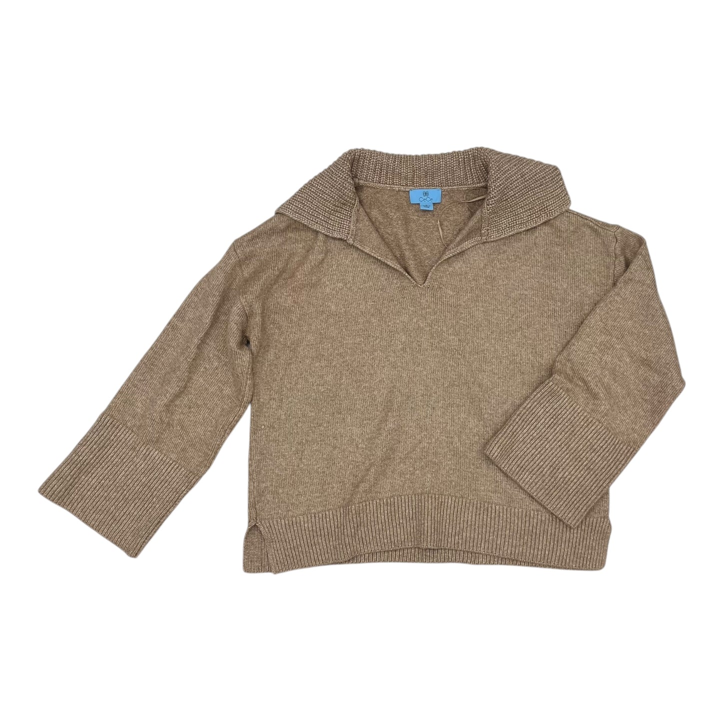 Sweater By Cece In Brown, Size:L