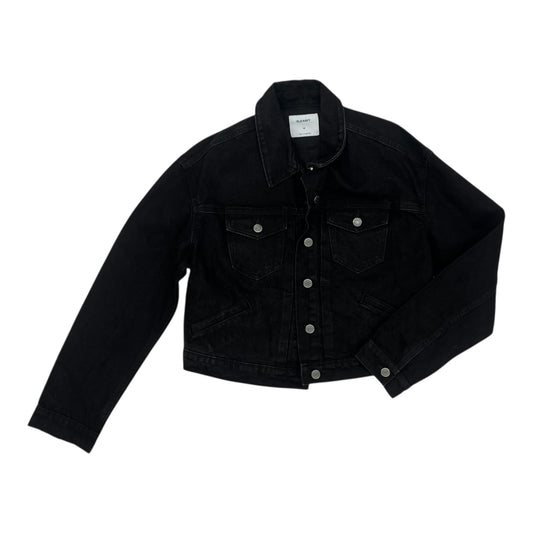Jacket Denim By Old Navy In Black Denim, Size:M