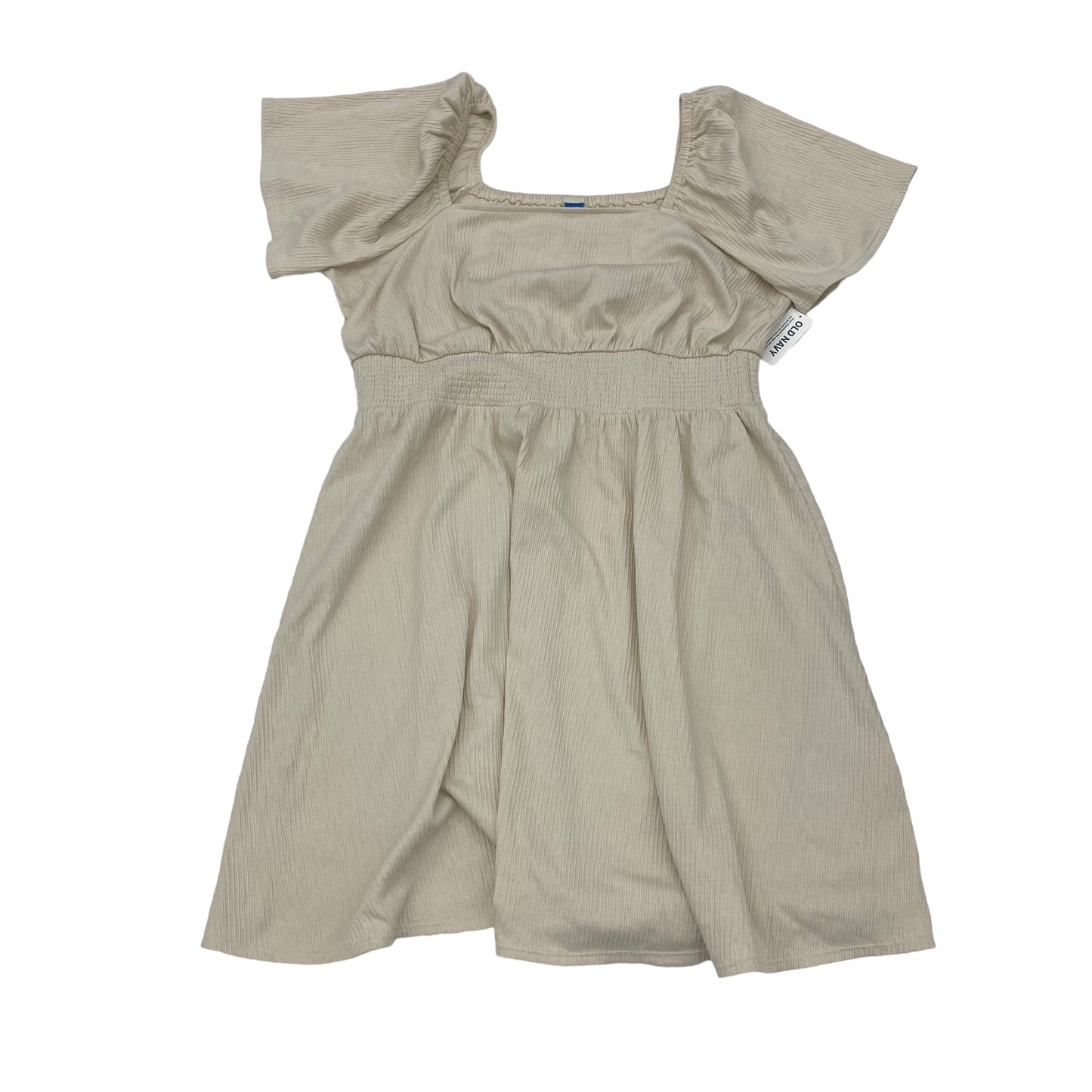 BEIGE DRESS CASUAL SHORT by OLD NAVY Size:L