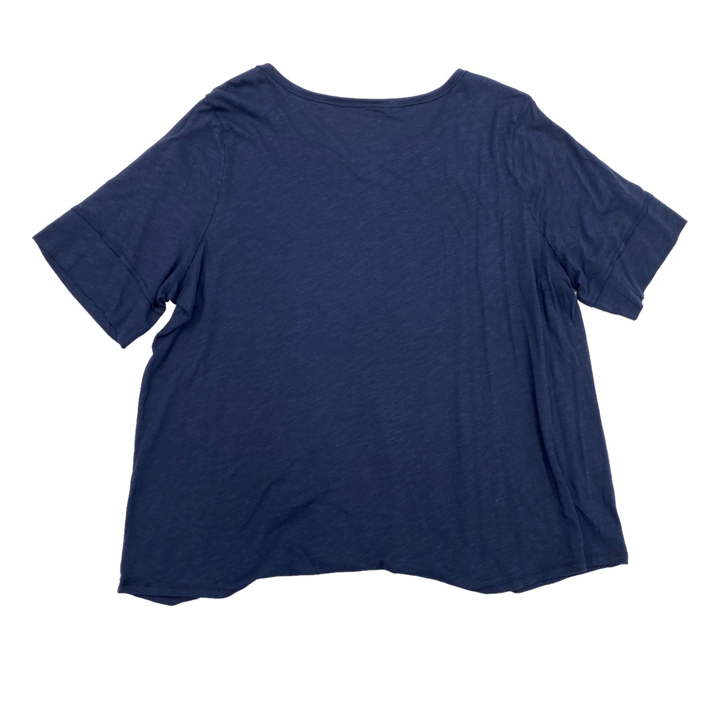 BLUE CATO TOP SS, Size 3X