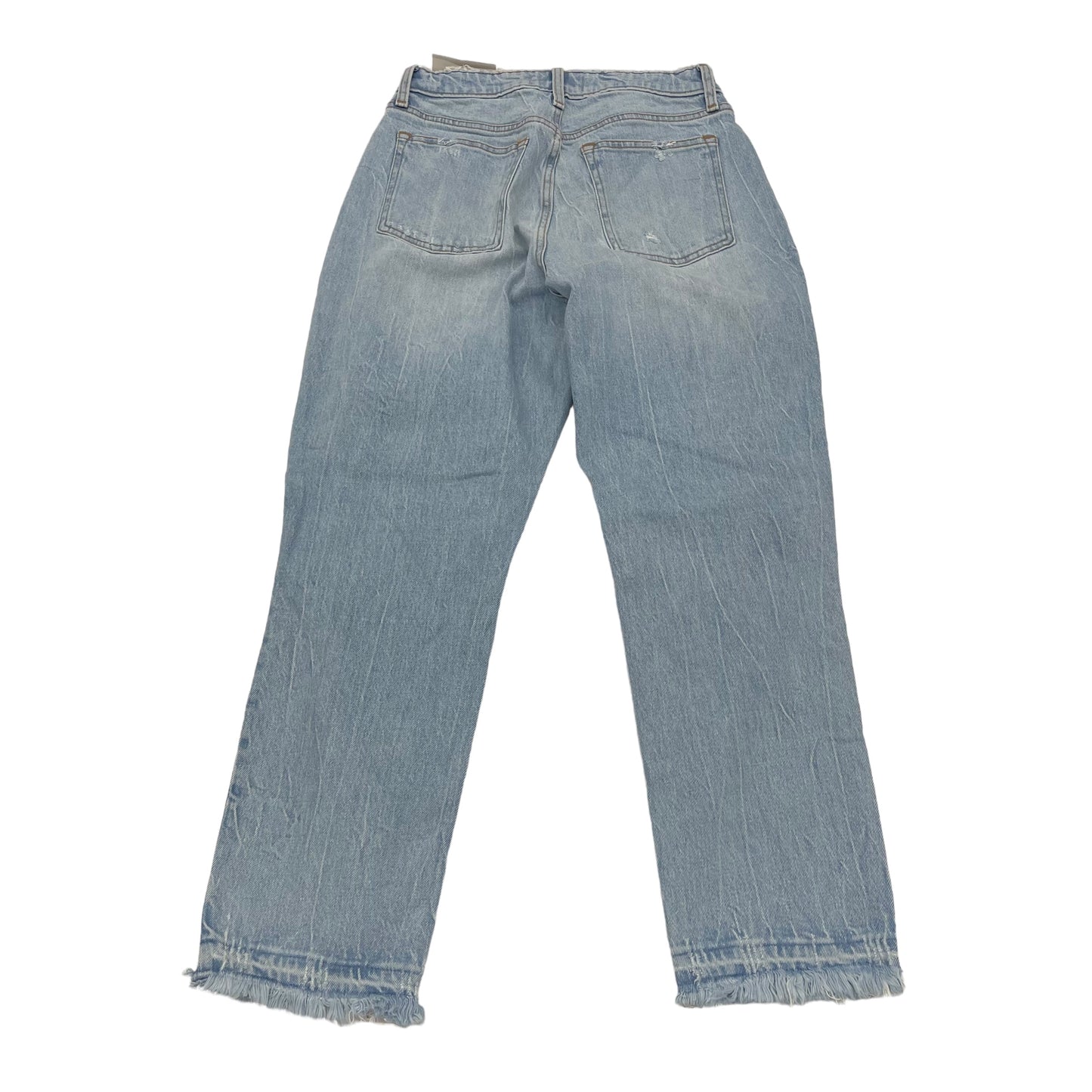 BLUE DENIM JEANS STRAIGHT by ABERCROMBIE AND FITCH Size:6