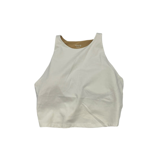 WHITE ATHLETIC TANK TOP by OLD NAVY Size:L