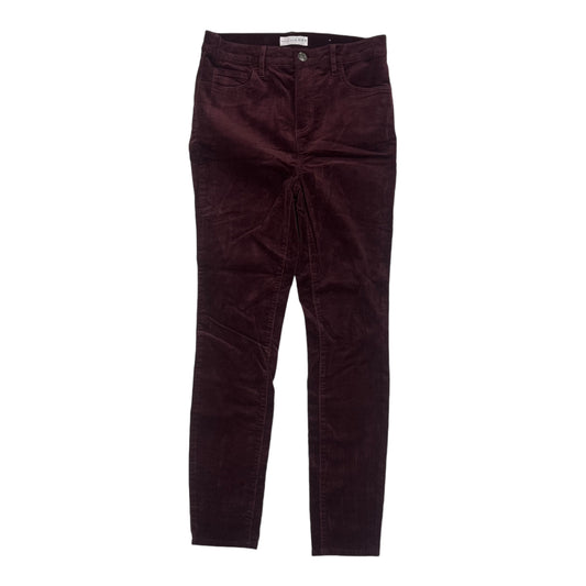 Pants Corduroy By Loft In Red, Size:4