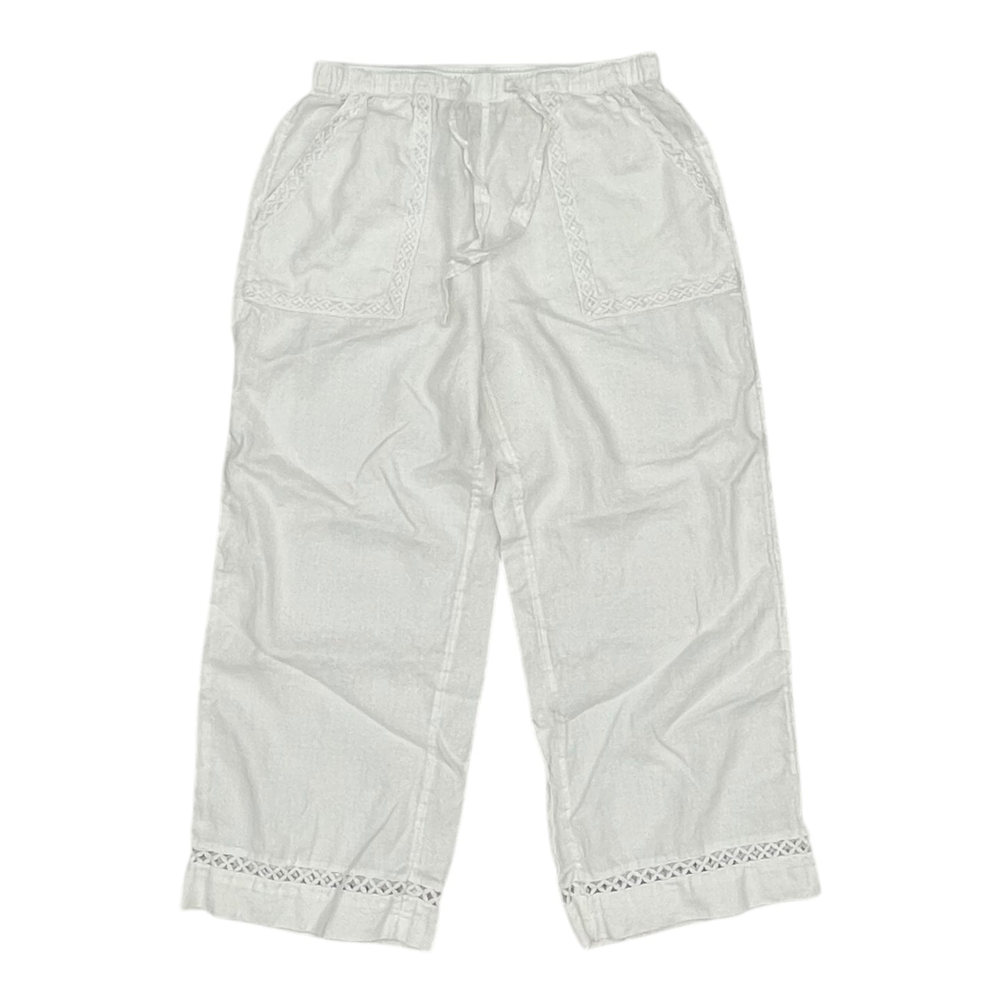 Pants Linen By Joie In White, Size:M