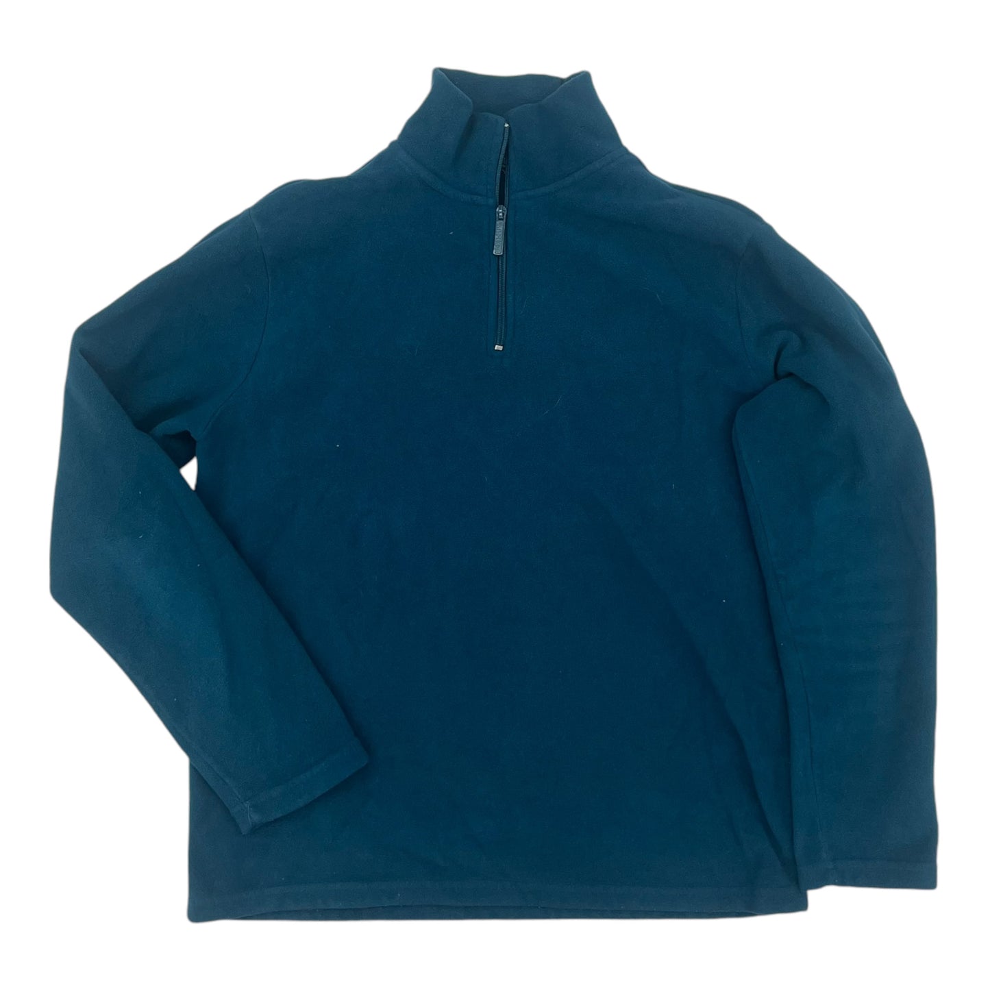 SWEATSHIRT CREWNECK by    CLOTHES MENTOR In TEAL, Size: M