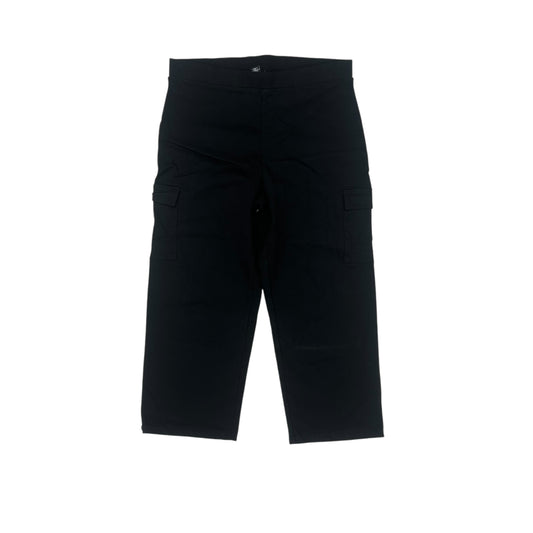 Pants Cargo & Utility By Jones And Co In Black, Size:2X